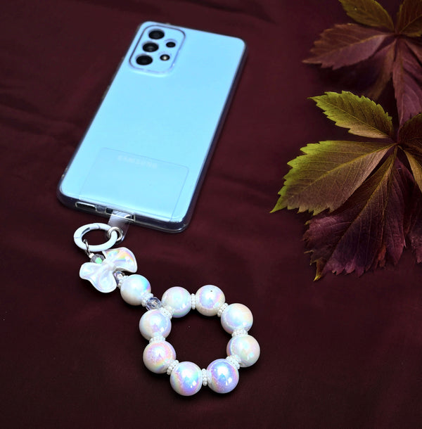 Lovely Bowknot Cherries Keychain