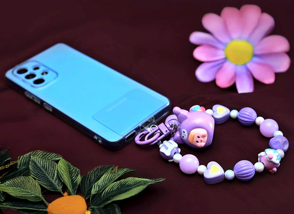 Colorful Beaded Phone Charms,