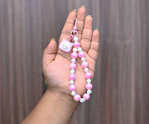 PINK Cute Glow Keychain